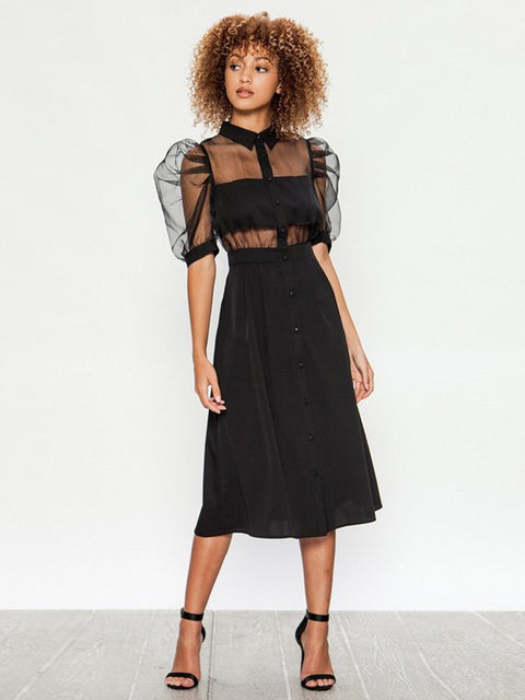 Sheer Top Dress