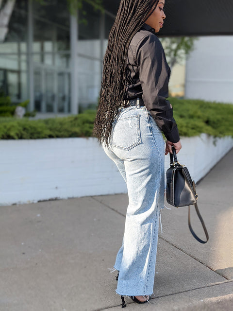 HIDDEN Dad Jeans