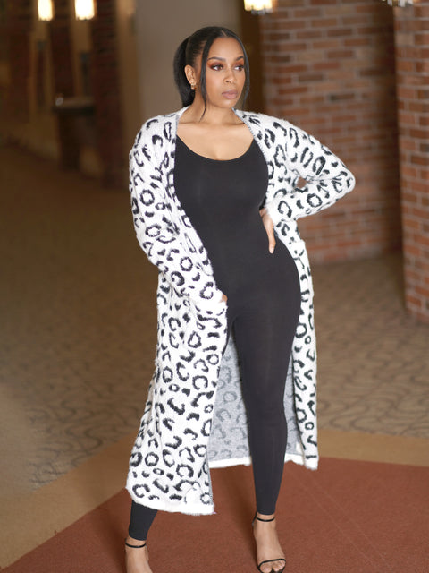 One Piece Solid Long Sleeve Jumpsuit-Black