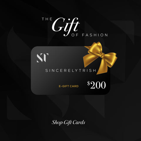 Sincerely Trish Boutique Gift Card