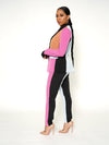 Color Block Suit Set