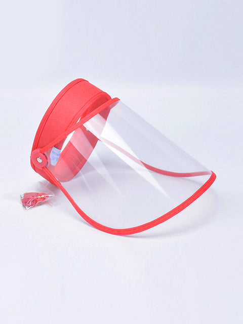 Talk to Me Face Shield-Red
